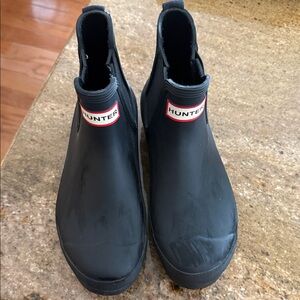 Hunter boots size 7
